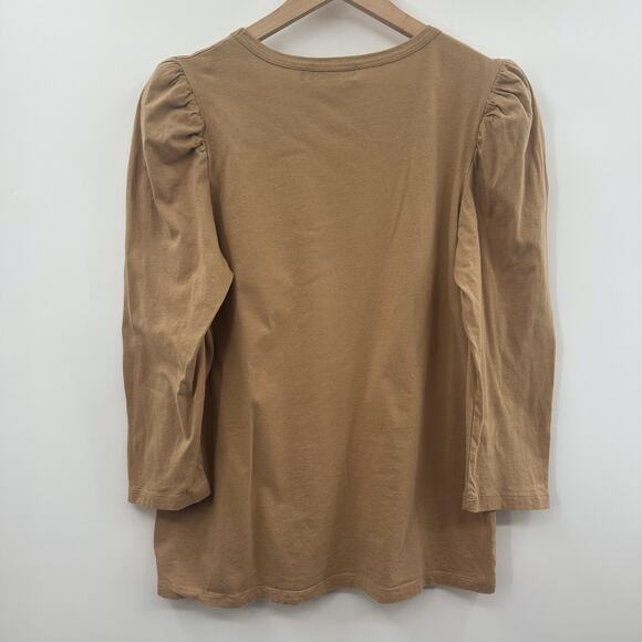 Tuckernuck Pomander Place Vesty Long Sleeve‎ Crewneck in Tan Size XL - Picture 5 of 12